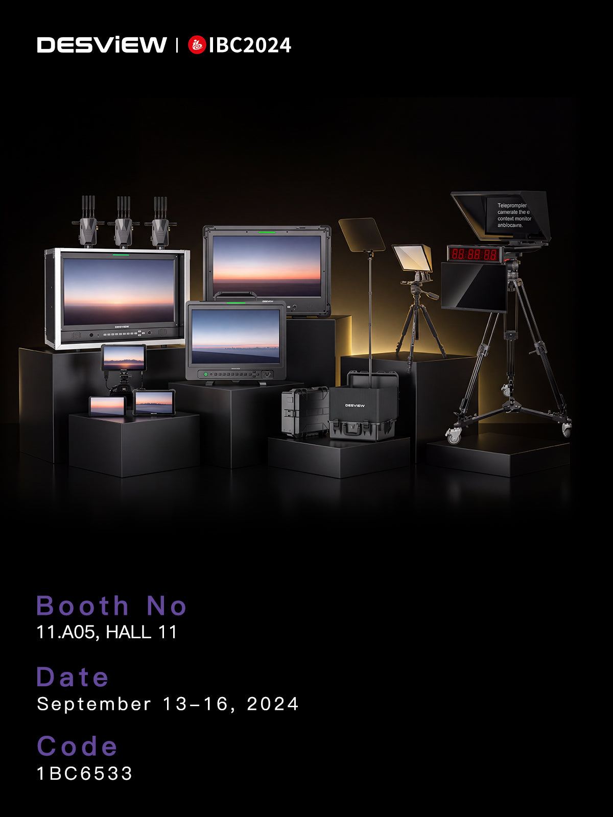 Desview at IBC 2024: Where Europe Met the Full Lineup