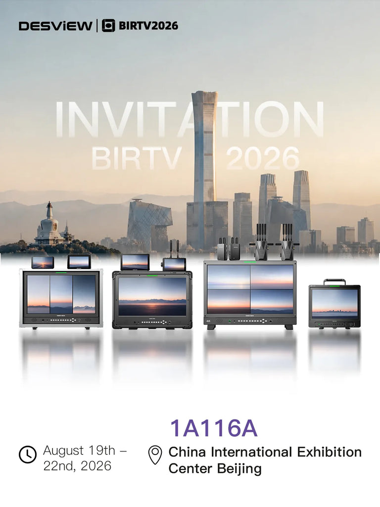 Desview at BIRTV 2026: Asia's Broadcast Industry Gets a Closer Look.
