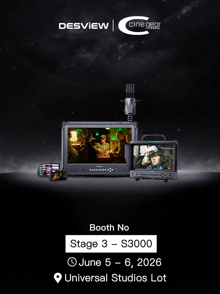 Desview at Cine Gear 2026: Where Filmmakers Meet Their New Favorite Monitor.