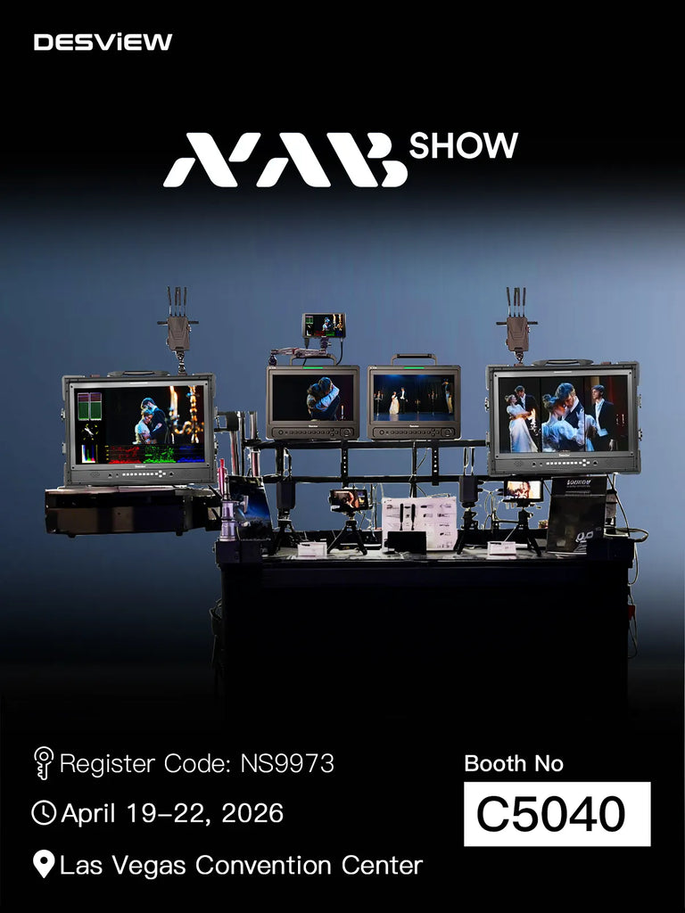 Desview at NAB 2026: Bringing True-Color Monitoring to the Broadcast Capital.