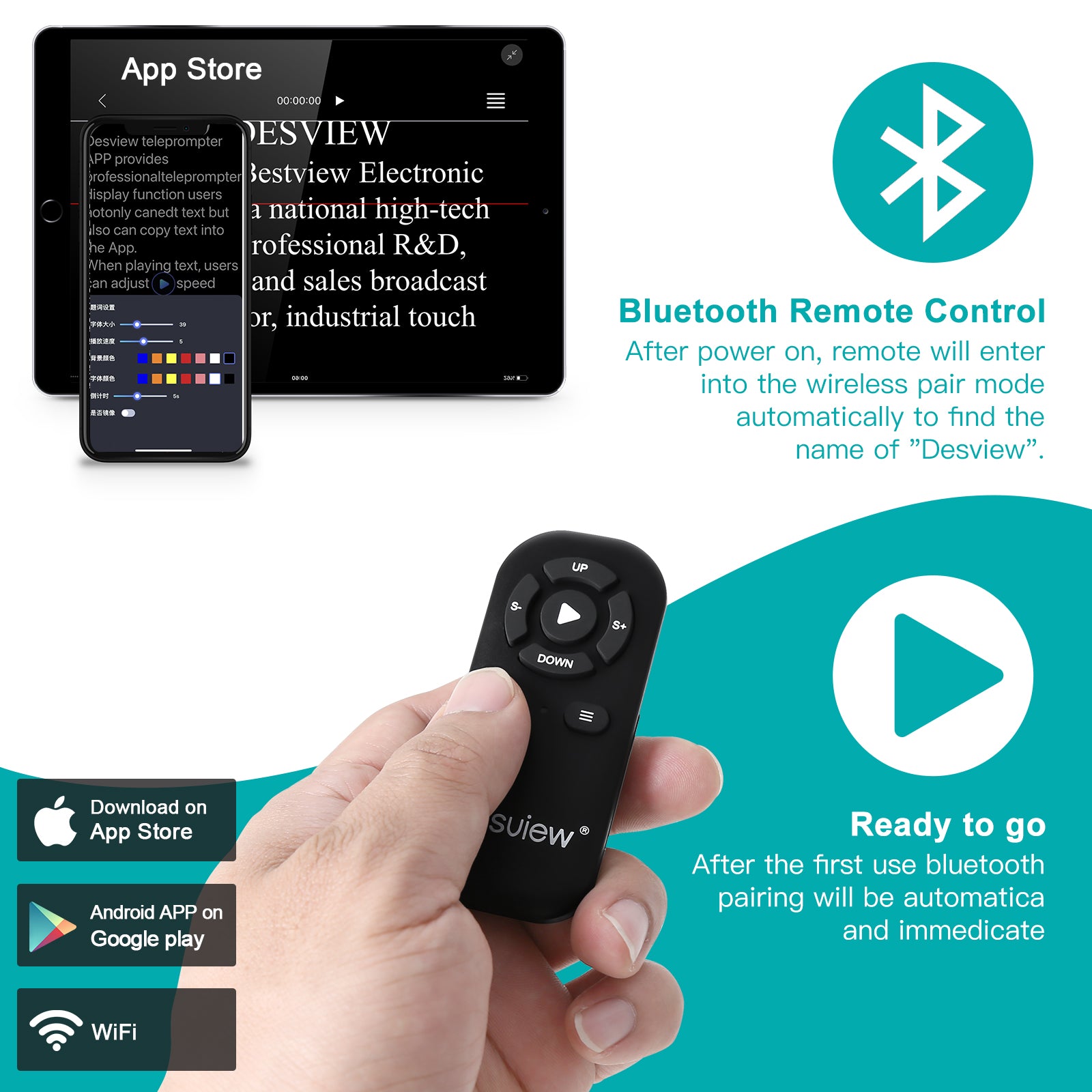Bluetooth-Fernbedienung